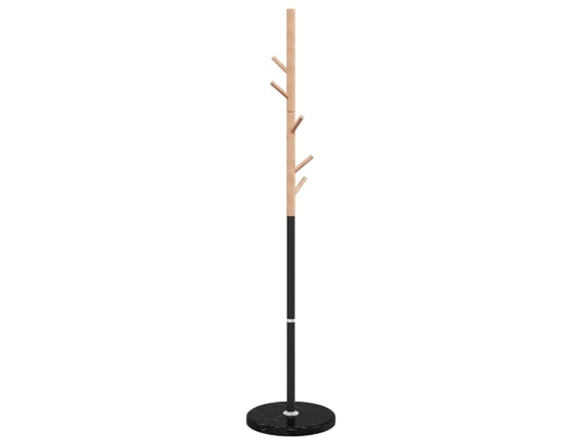 VIDAXL - Porte manteau Porte-manteau noir 172 cm fer enduit de poudre