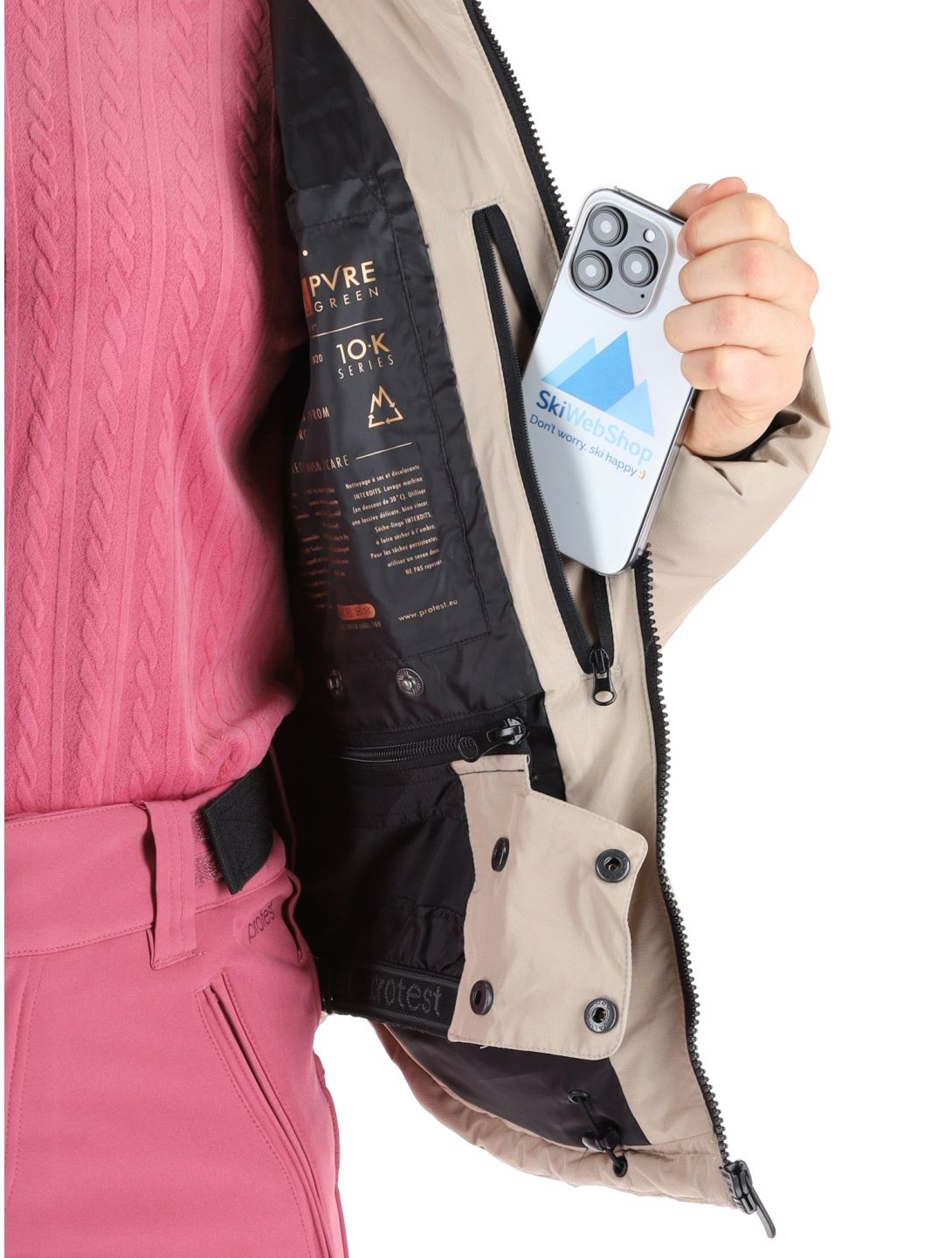 PRTLUCID ski-jas dames