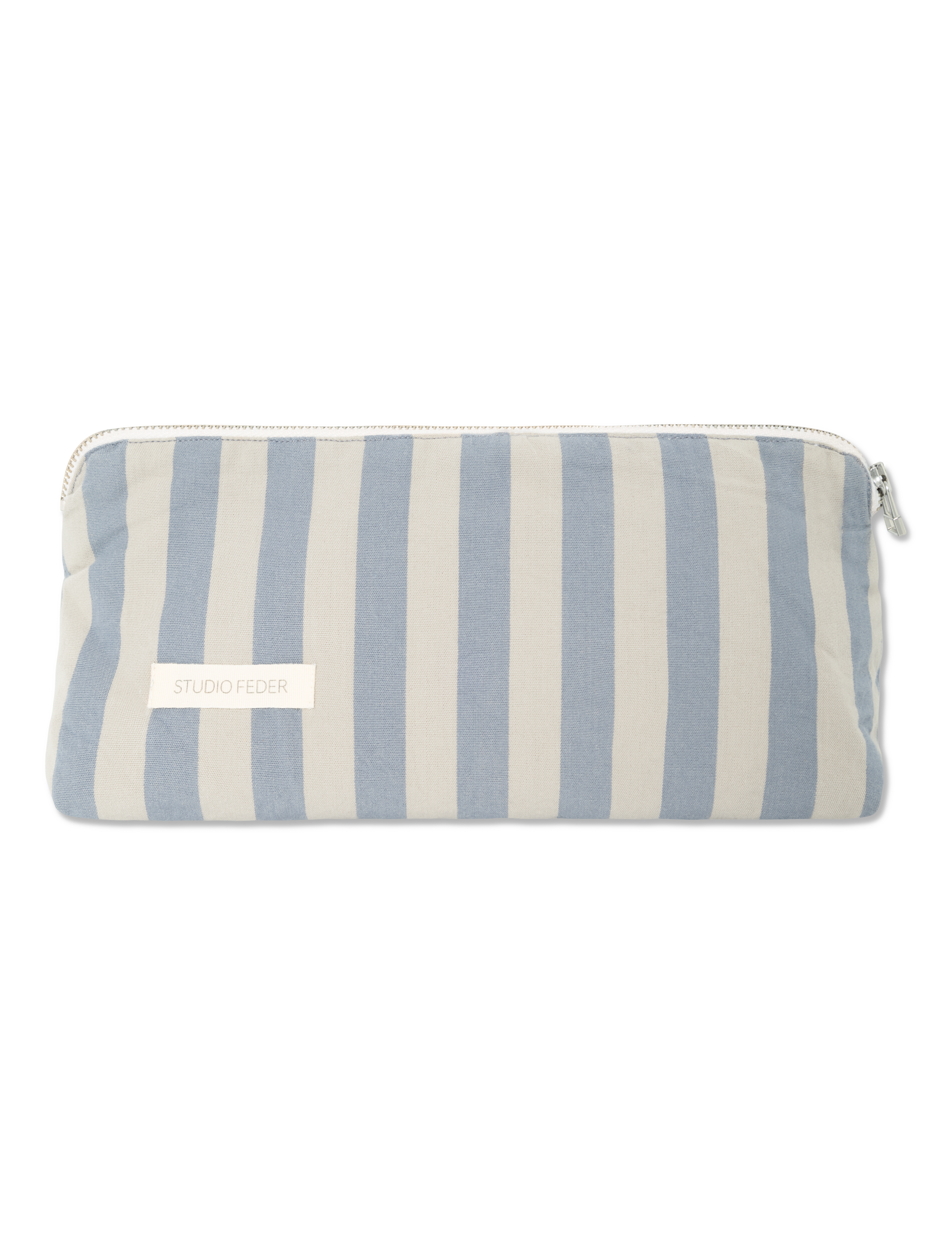 Studio Feder  Celia Mini toilettaske - Pale Blue Stripe