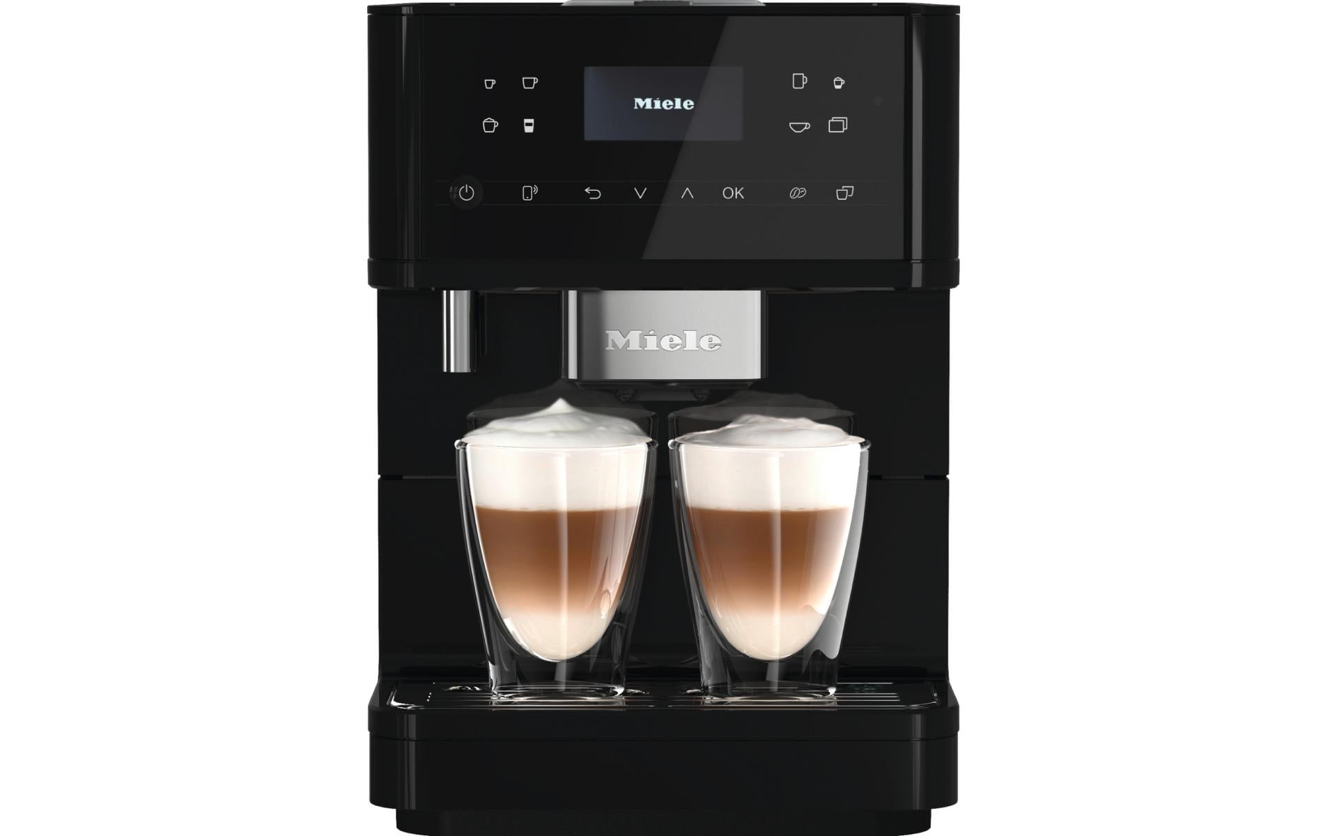 Kaffeevollautomat CM 6160 MilkPerfection Obsidianschwarz<br>Freistehender Kaffeeautomat mit WLAN-Verbindung