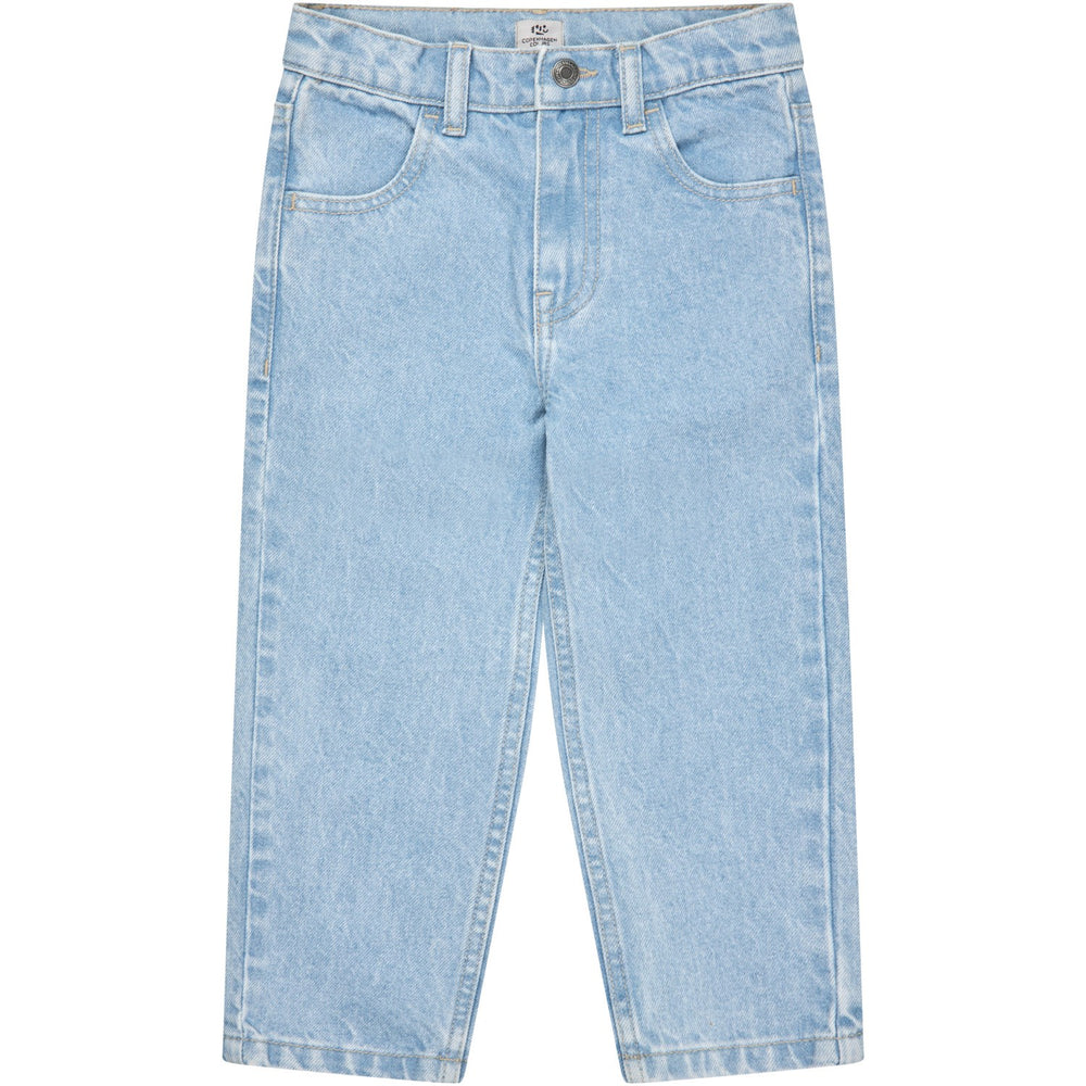 Køb COPENHAGEN COLORS Lt Blue Indigo Washed Organic Junior Jeans - Regular Fit