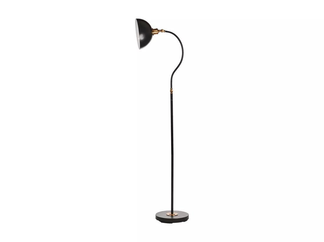 Lampadaire LENNON Réglable Métal Noir