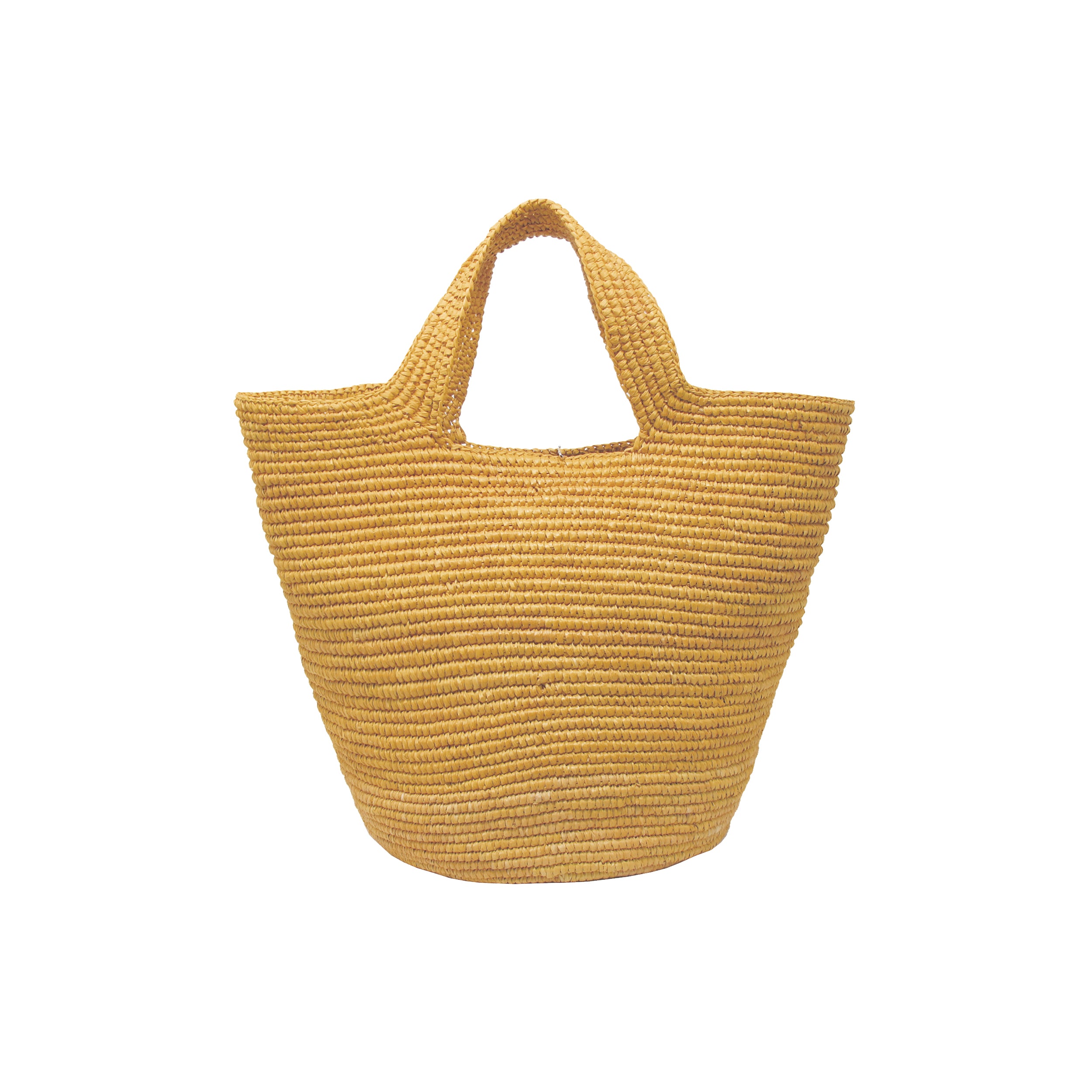 Sac cabas en paille tressée souple « Bolso Playero »