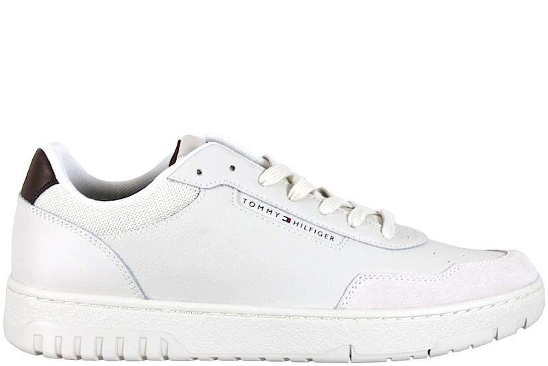 TOMMY HILFIGER - TH BASKET CORE L TH MIX LIGHT GREY SNEAKER