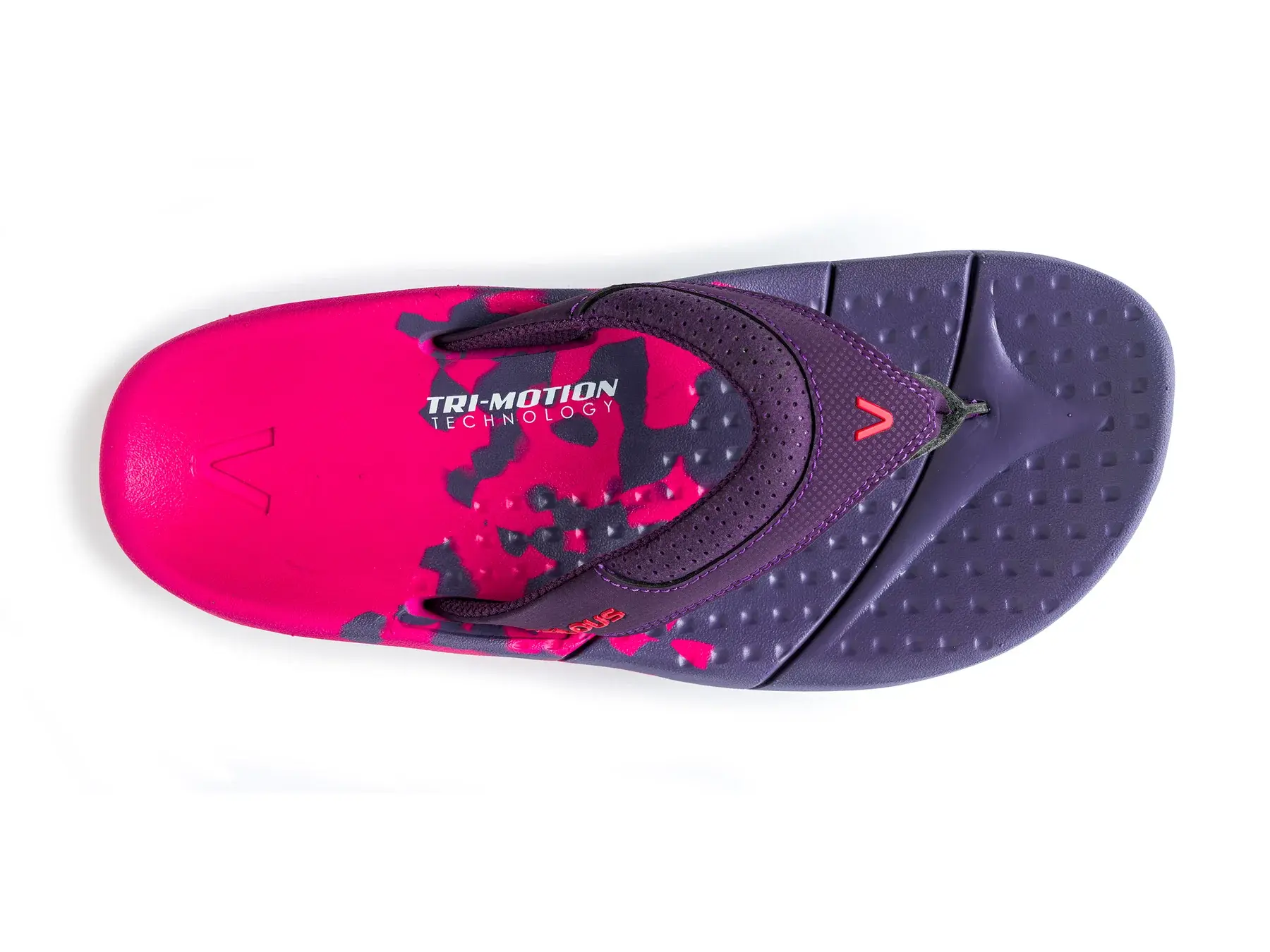 VELOUS Ocean Flip Teenslippers Paars/Roze/Wit