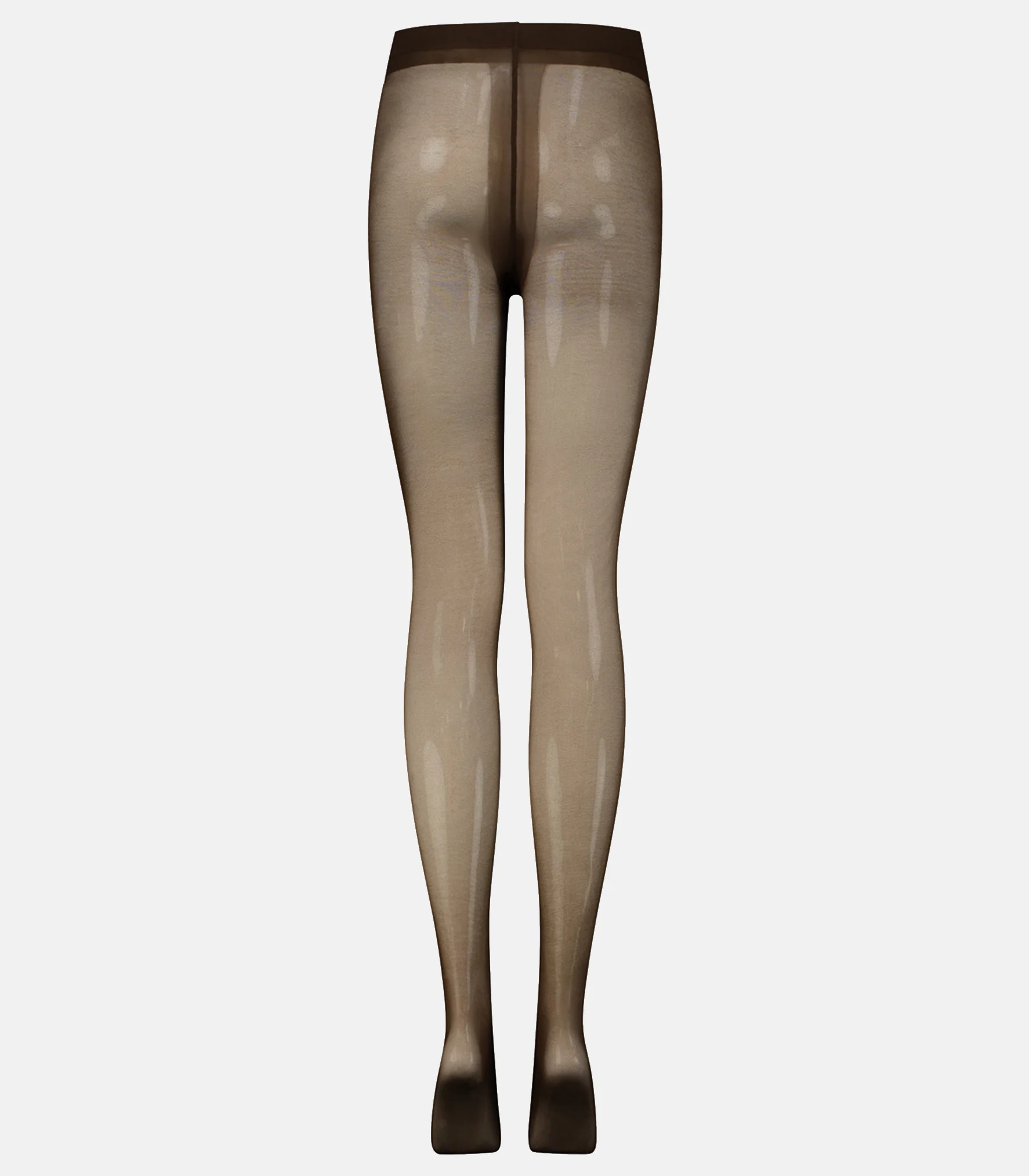 Collants de grossesse transparant confortables 20den | Marron