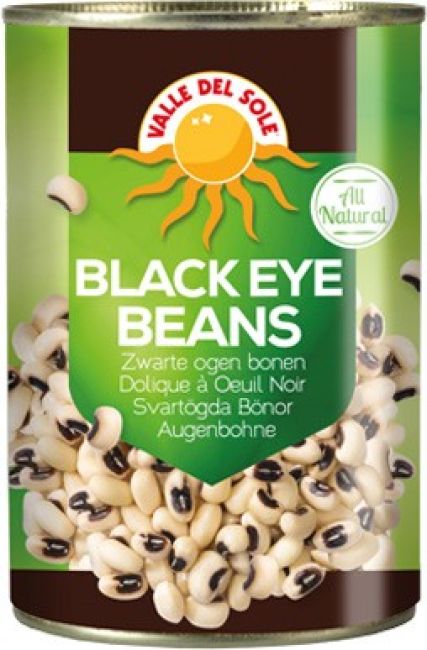 Valle Del Sole Zwarte Ogen Bonen 400g