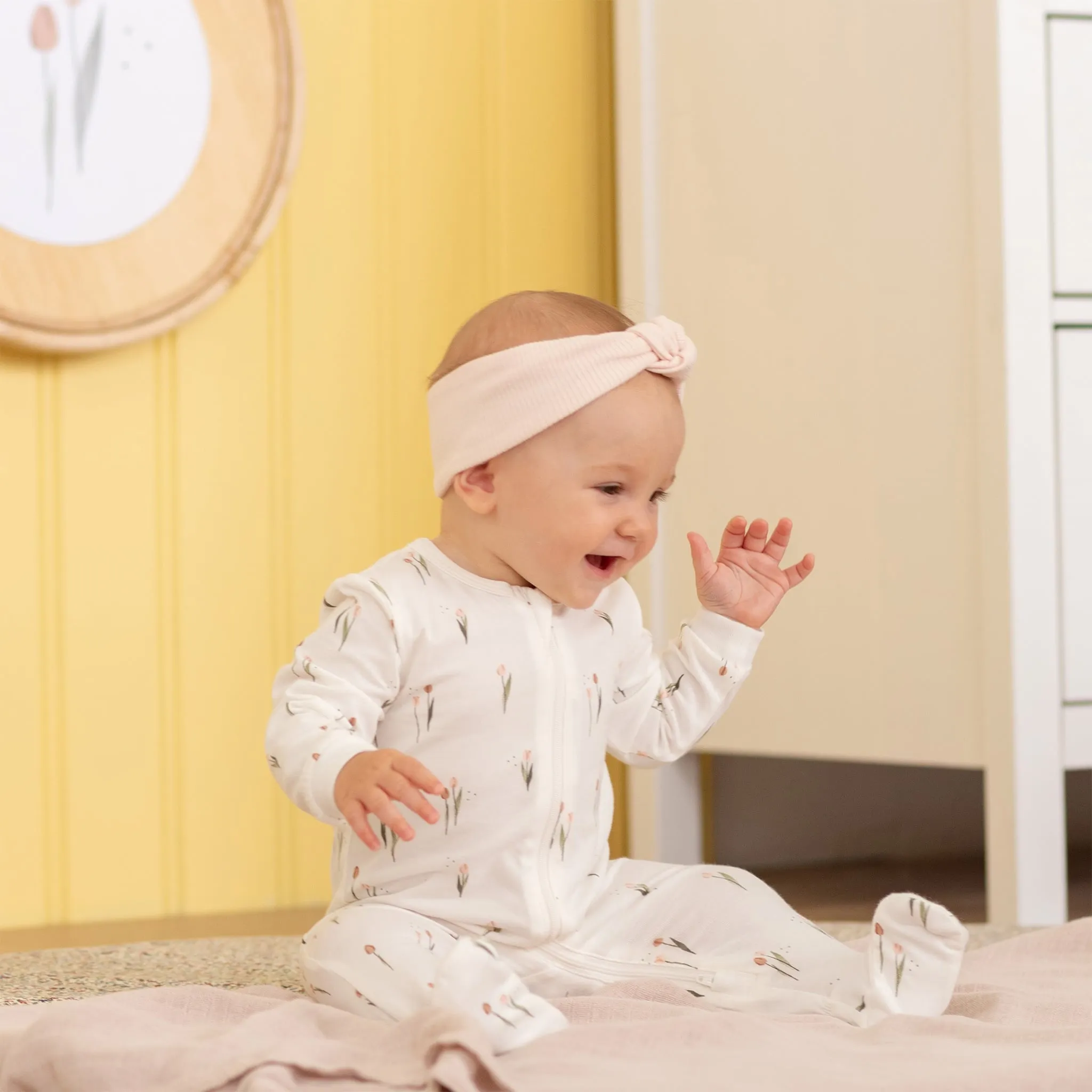 Firsts par Petit Lem Pyjama Tulipe 0-12mois