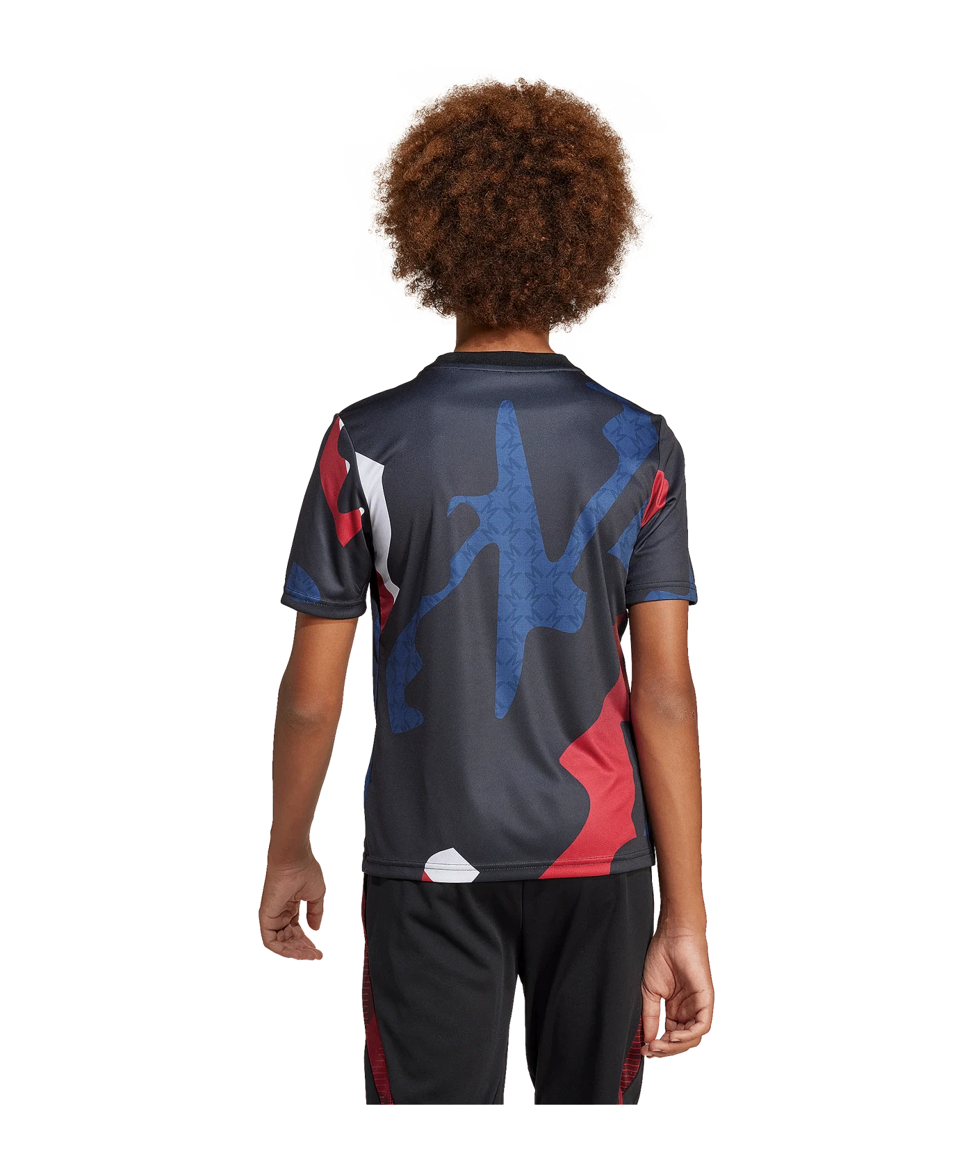 adidas Manchester United Prematch Shirt 2024/2025 Kids Schwarz
