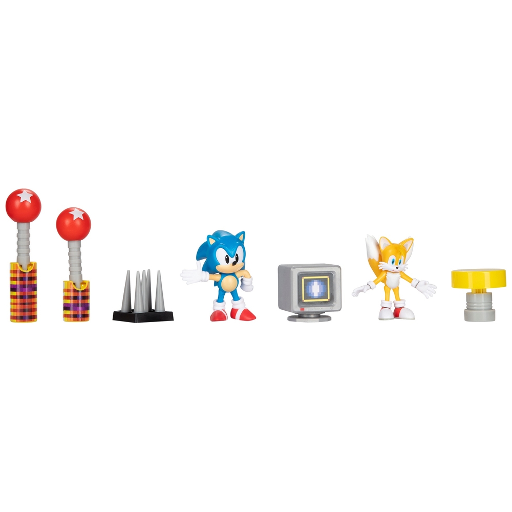 Sonic the Hedgehog 6cm Figur Diorama-Set