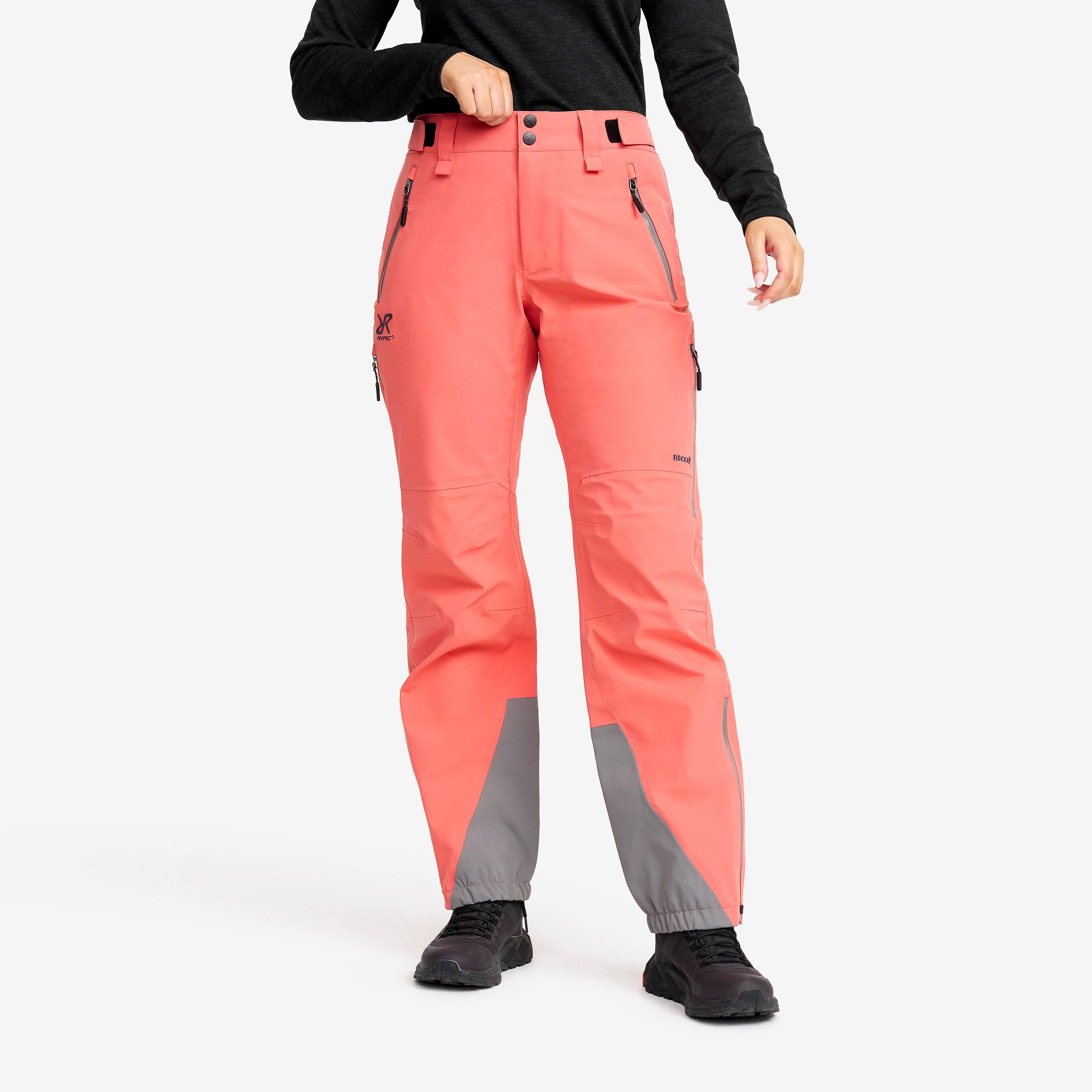 Cyclone 3L Shell Pants Dame Porcelain Rose