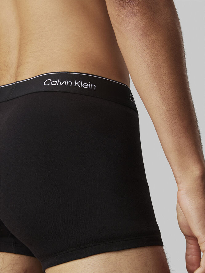 Calvin Klein TRUNK 3PK Black w/ black wb