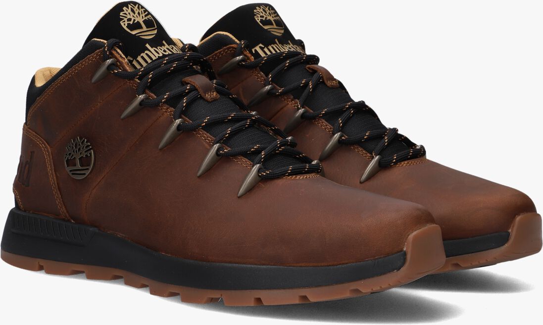 TIMBERLAND bruine timberland hoge sneaker sprint trekker mid lace m