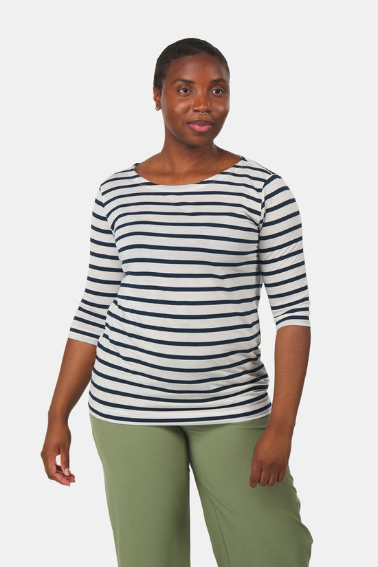 Blue Loop Originals Blue Loop Originals Stripe 3/4 Longsleeve Dames