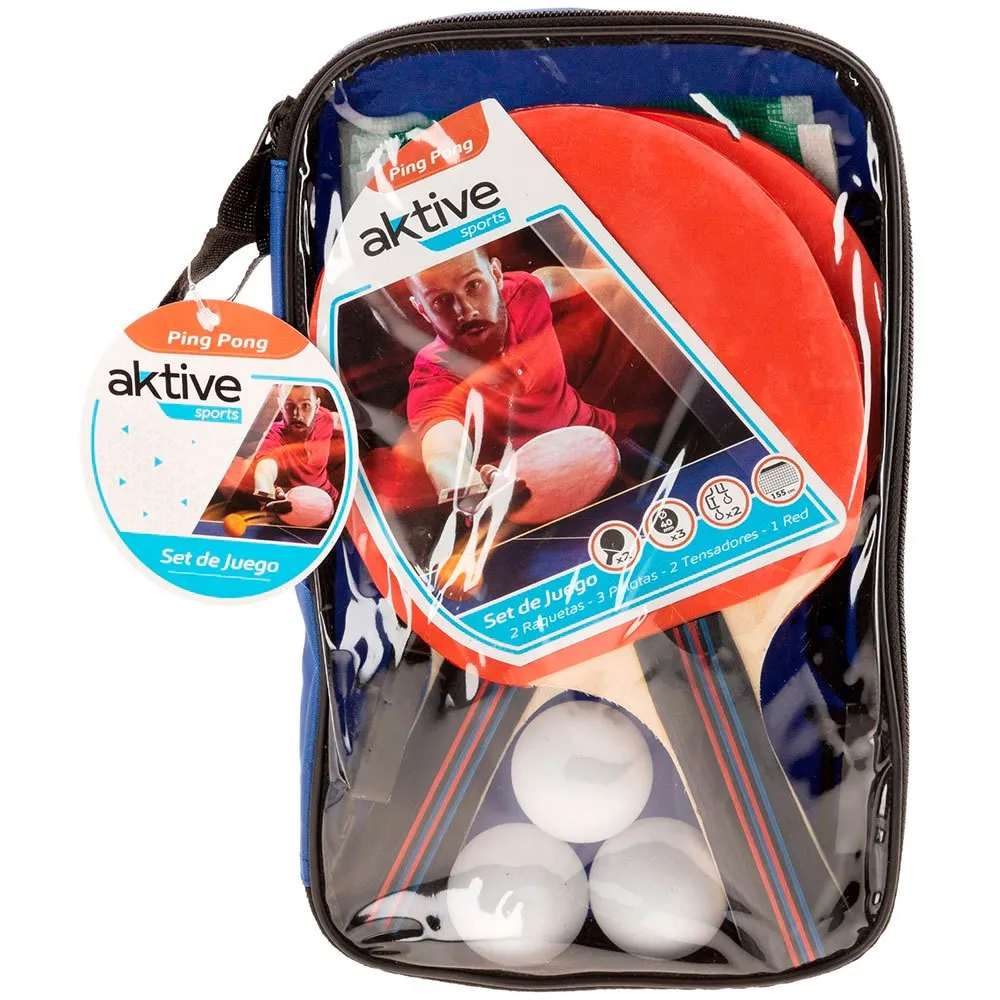 Generico Tischtennis-Set mit Netz 27x16x4 cm