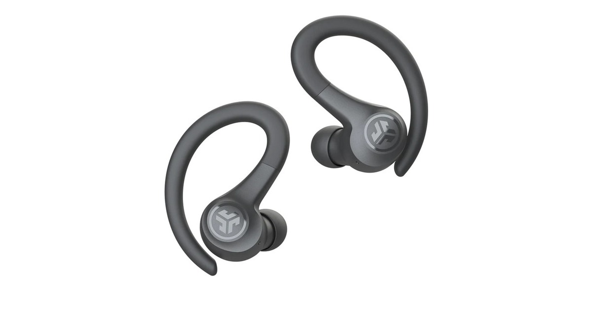 JLabGO Air Sport True Wireless-oordopjes earbuds  (Grafiet, Bluetooth 5.1)
