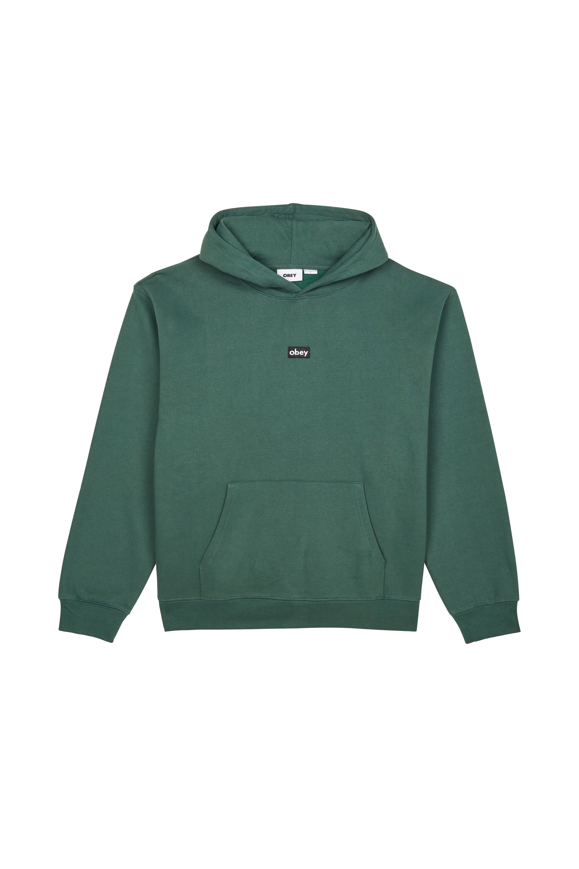 OBEY Hoodie LOWER CASE MINI BOX Vert