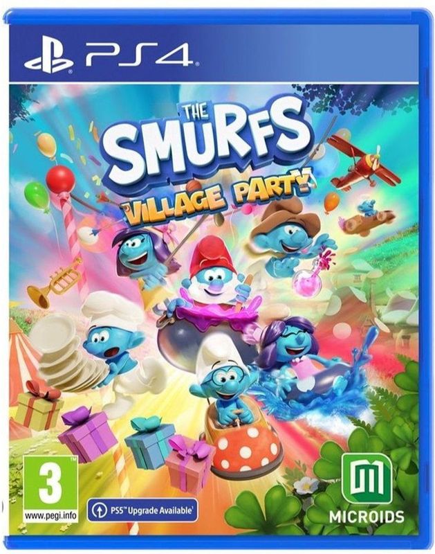 Microids - De Smurfen: Dorpsfeest - Retro Game - Multicolor - Stijlvol Avontuur