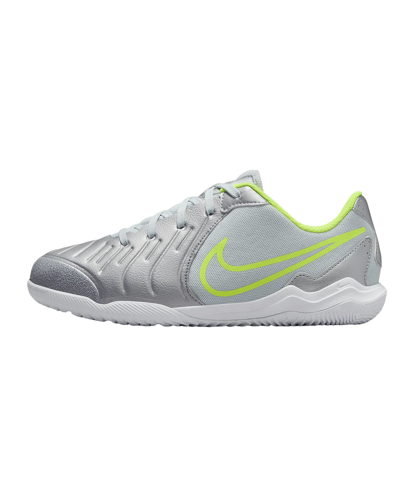 Nike Jr Tiempo Legend X Academy IN Mad Voltage Kids Silber Schwarz F001
