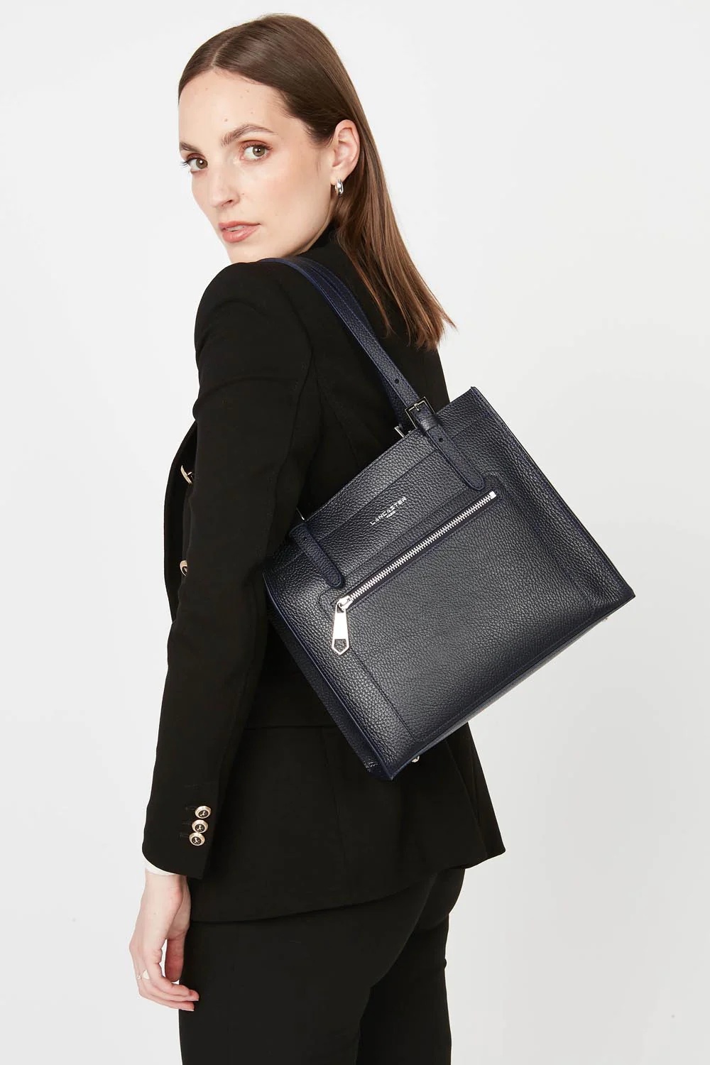 Foulonné Double-Sac cabas épaule