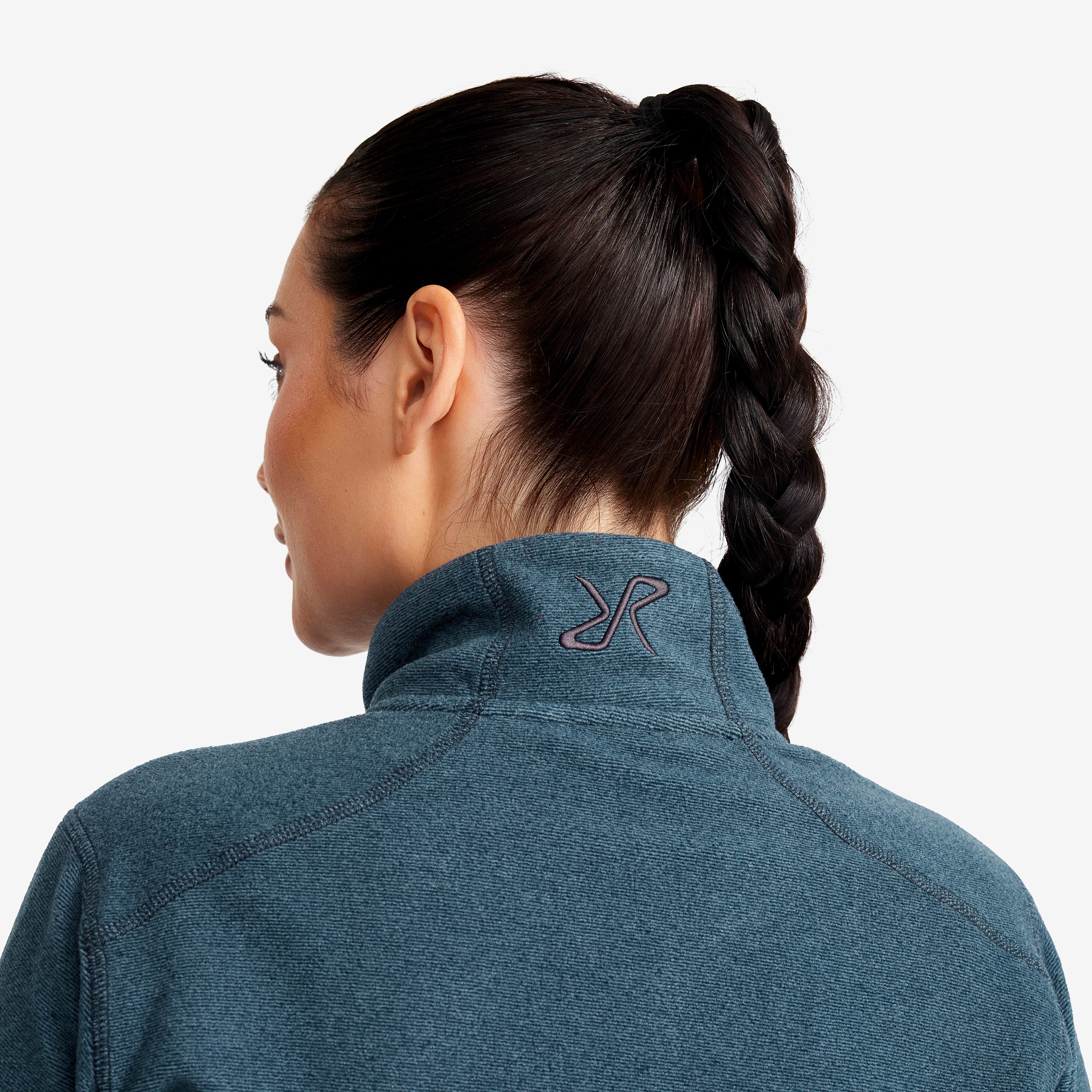 Essential Full-zip Fleece Dame Moonlit Ocean