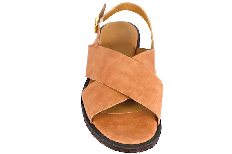 ANGULUS SANDAL I BRUNT SKIND