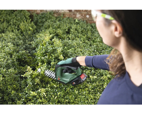 BOSCH AdvancedShear 18 accu gras- en buxusschaar (accu en lader niet inbegrepen), mesafstand 8 mm