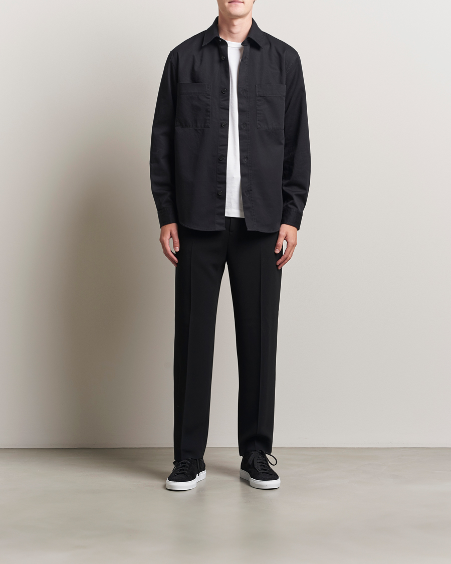 BOSS BLACK Owen Overshirt Black