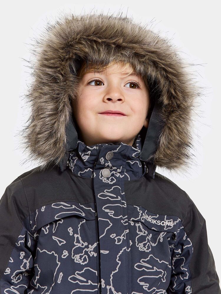 Didriksons Bjärven Vinterdress, Grundsund Reflective Navy
