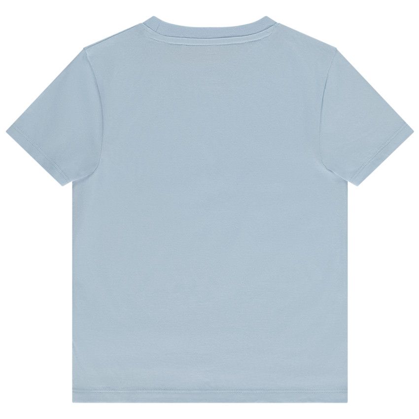 T-shirt manches courtes print fantaisie Mickey Disney pour garçon - Bleu