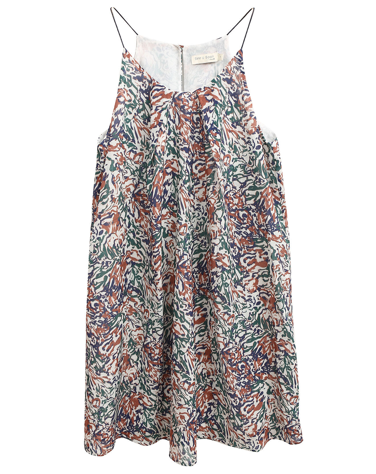 See u Soon Robe Alma imprimée multicolore