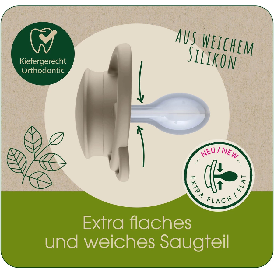 nip® Schnuller My Butterfly Green Special Edition, Größe 1 (0-6 Monate), Oma & Opa  Pupsmaschine