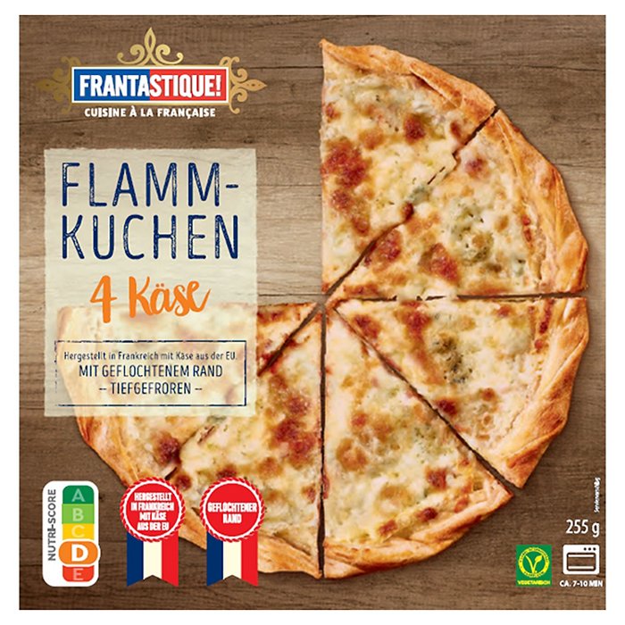 FRANTASTIQUE! Flammkuchen 255 g, 4-Käse