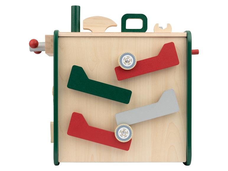 Houten keuken of werkbank