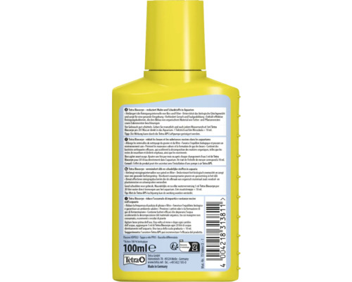 Tetra Biocoryn Bacteria Waterbehandelingsmiddel voor Aquaria: Biologische afbraak van verontreinigende stoffen, voorkomt slibvorming en geurvorming, 100 ml