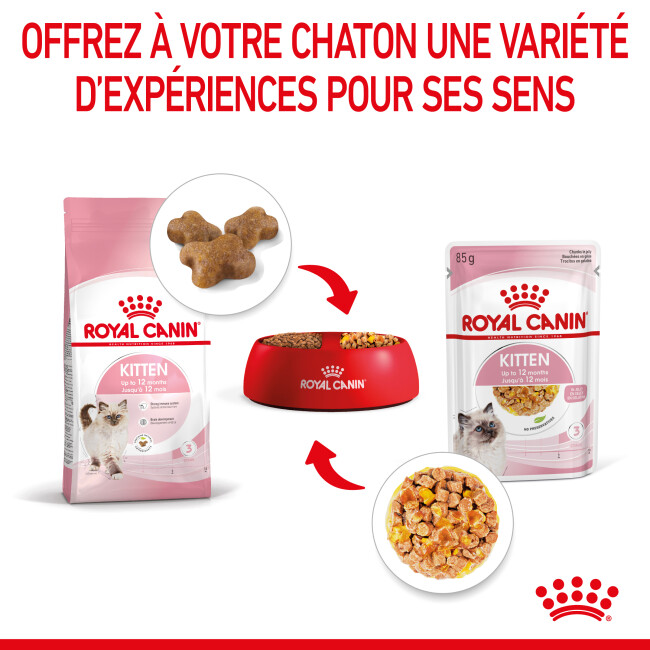 Bouchées Royal Canin Kitten pour chaton de 4 à 12 mois