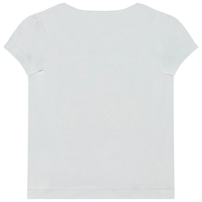 T-shirt manches courtes print fantaisie pour fille