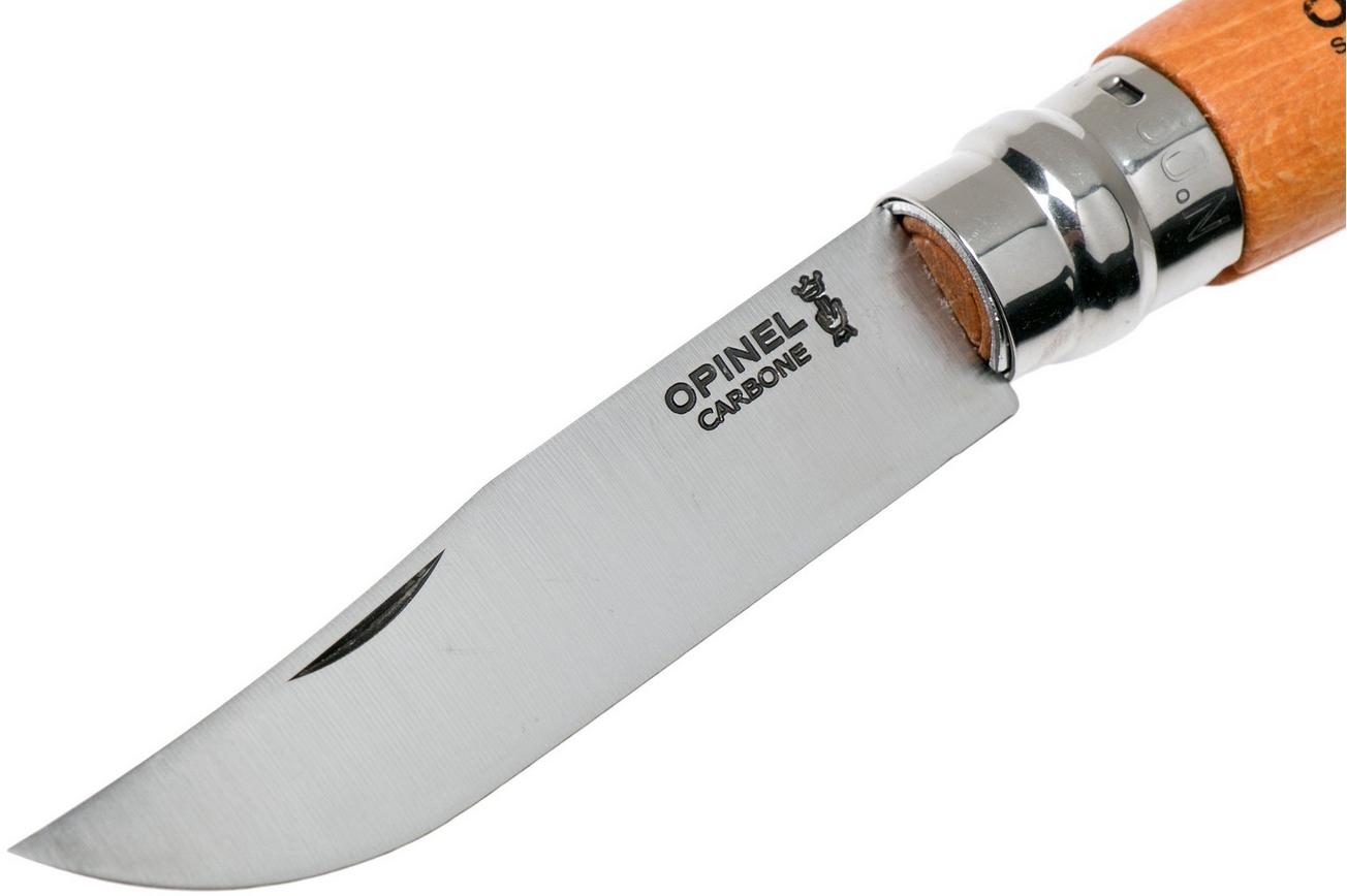 Opinel zakmes No. 09, koolstofstaal, lemmetlengte 9 cm