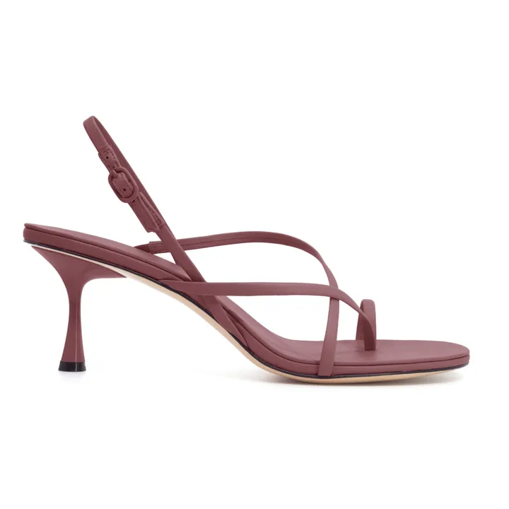 Studio Amélia Sandales Agatha 70 | Aubergine