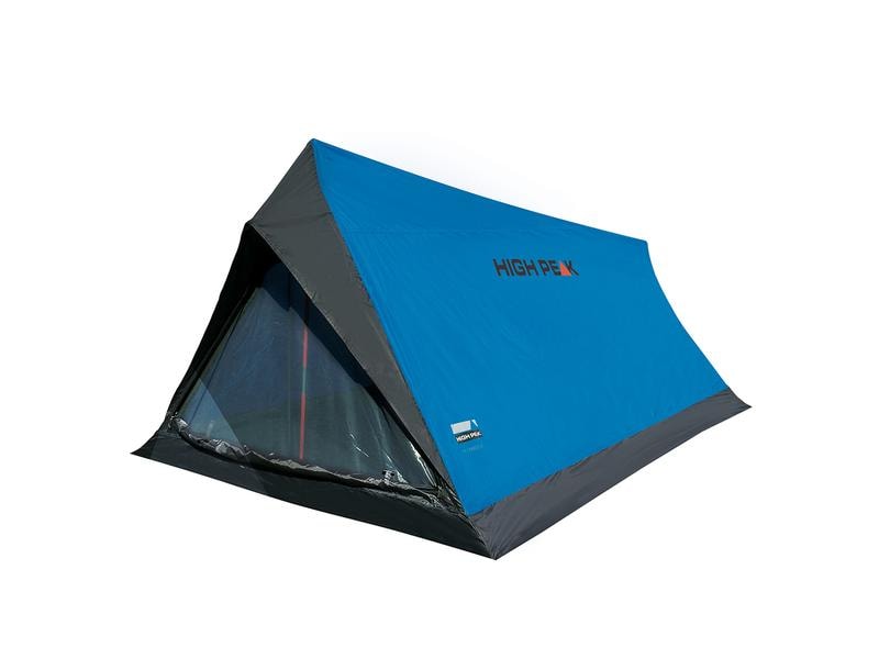 High Peak Dachzelt Minilite, 2 Personen Kleines, schnittiges Giebeldachzelt mit attraktivem, signalrotem Gestänge
