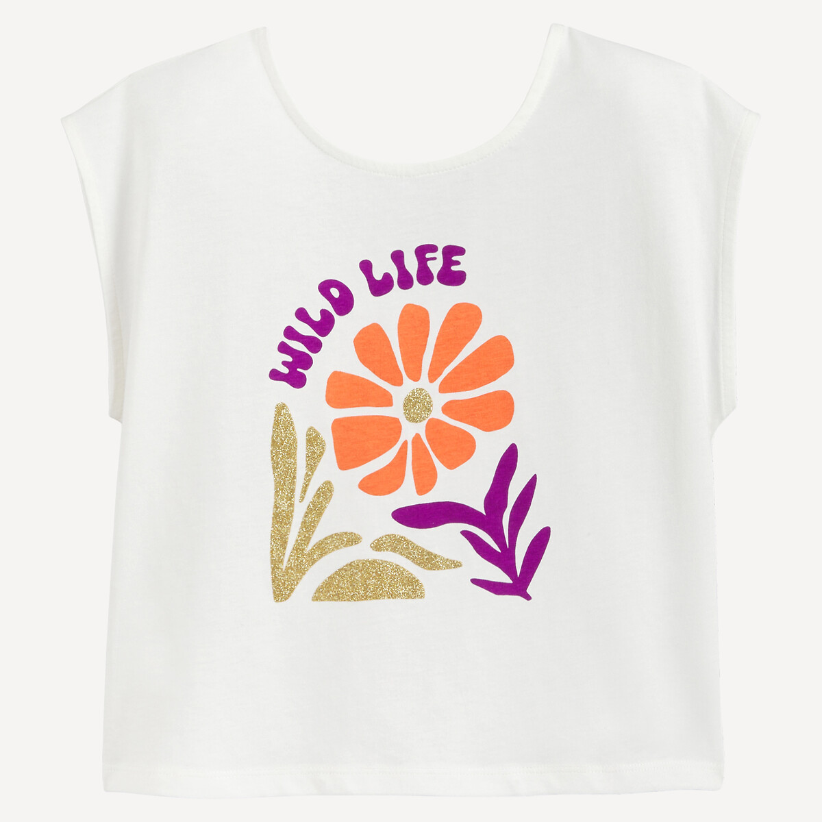COLEÇÃO LA REDOUTE<br>Camiseta com estampa floral