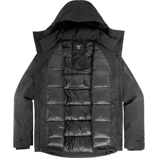 PATROLLER GORE-TEX DOWN  Daunenparka mit Kapuze Herren DEEPBLACK