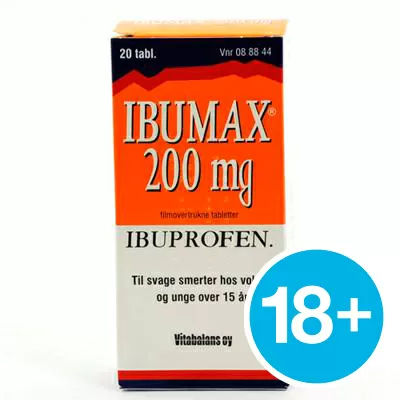 Ibumax 200 mg - 20 tabletter