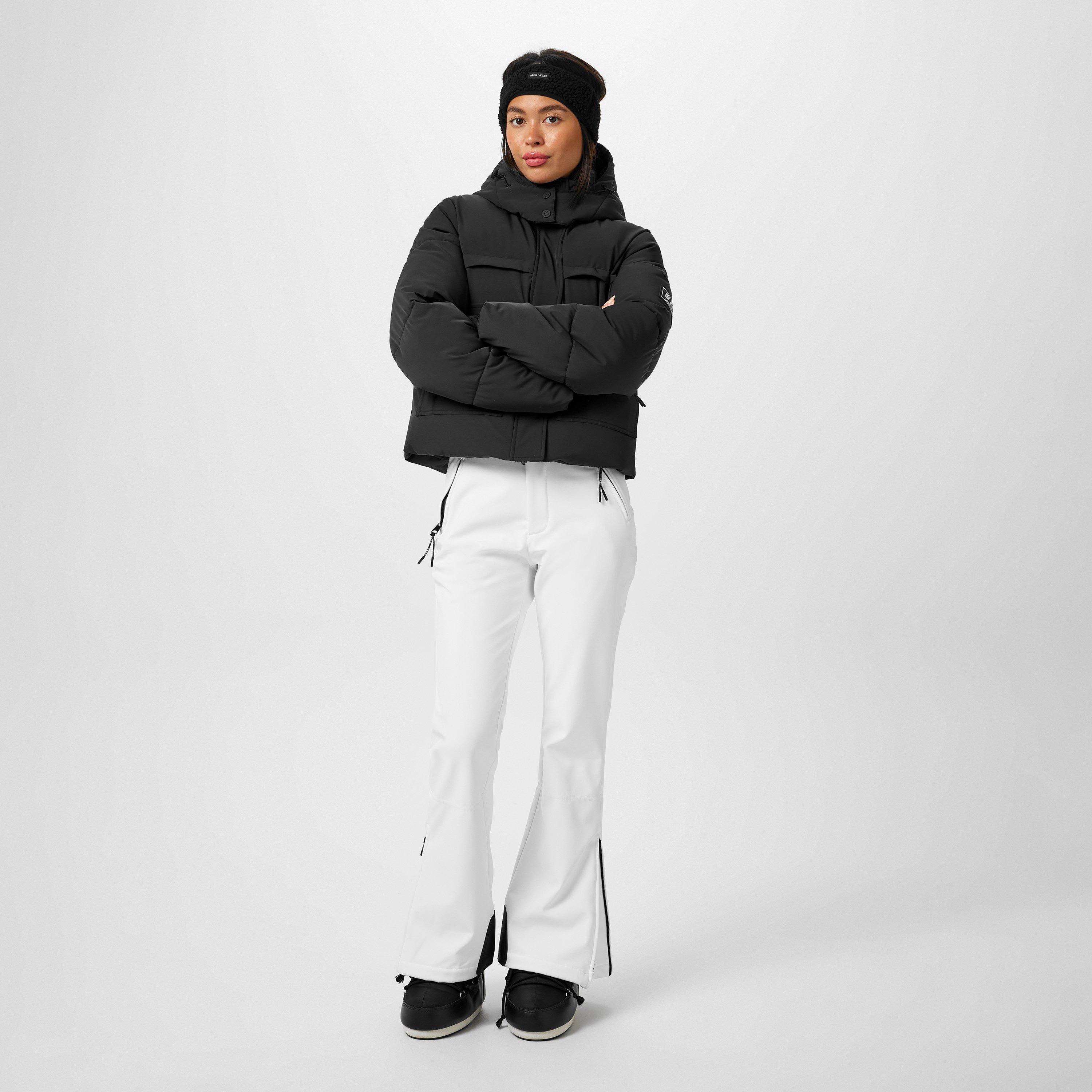Jack Wills JW Cropped Puffer Jacket