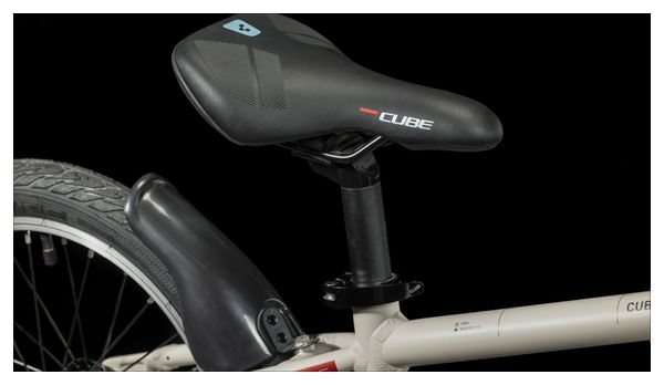 VTT Enfant Cube Cubie 160 RT Single Speed 16'' Gris Rouge  3 - 5 Ans