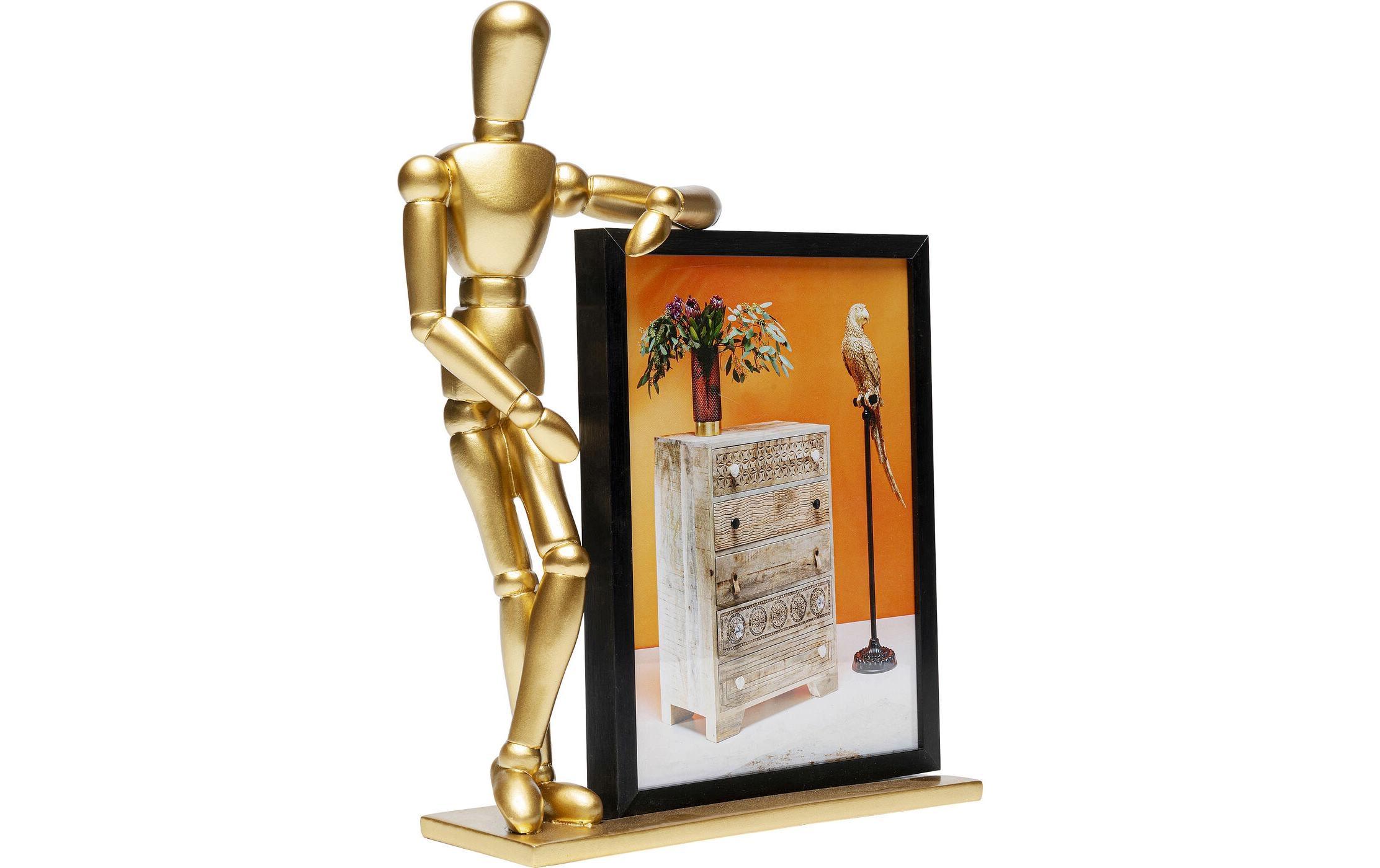Kare Design Bilderrahmen »Proudly Gold/Schwarz, 16 x 21 cm«