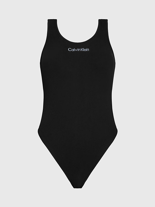 Maiô com decote nas costas - CK Meta Essentials