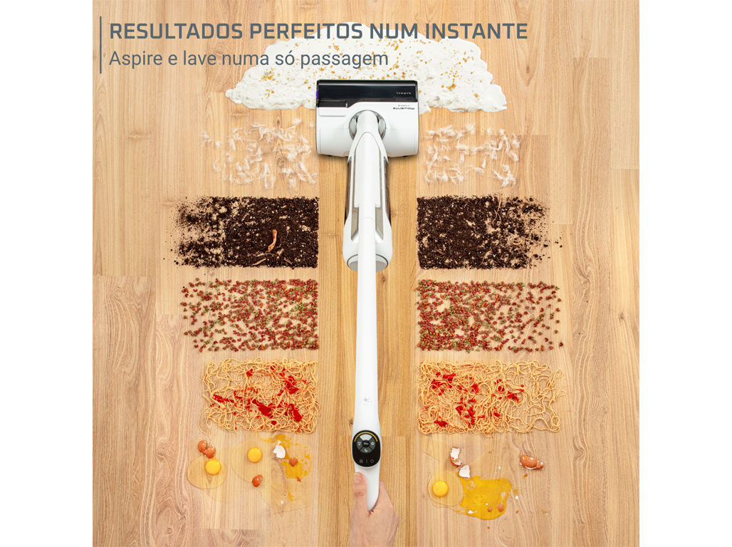 MÁQUINA DE LIMPEZA ROWENTA X-CLEAN 10 GZ7035WO - LAVA E ASPIRA - SISTEMA AUTOLIMPEZA E AUTOSECAGEM