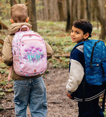 LEGO® Rucksack - Blumen - 18 L - Rosa