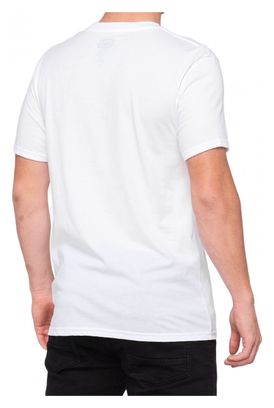 T-Shirt Manches Courtes 100% Essential Textile/Protection Blanc